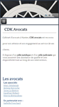 Mobile Screenshot of cdk-avocats.com